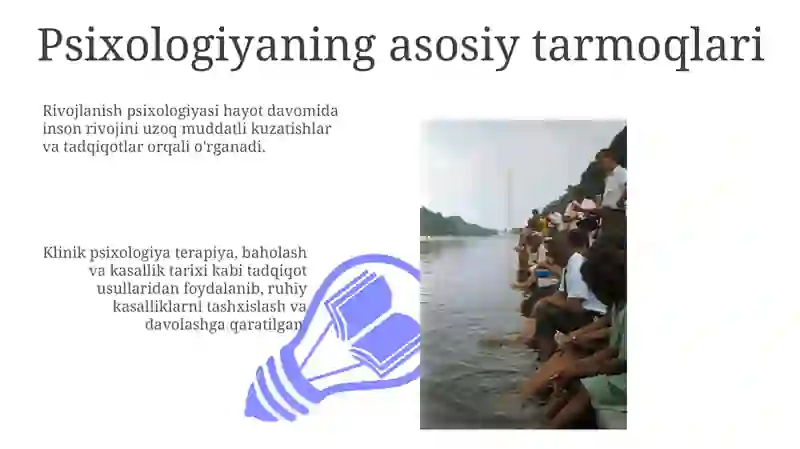 Psixologiya fanining predmeti, rivojlanish tarixi, sohalari va tadqiqot metodlari 3