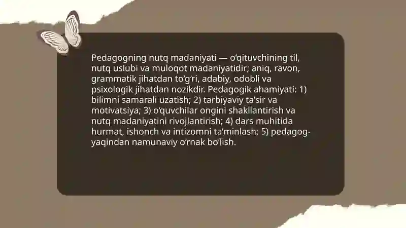Pedagogning Nutq Madaniyati 3