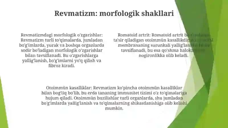 Revmatizm. Kliniko Morfologik Formalari. Revmatoidli Artrit. Poliartrit. Patomorfologiyasi 3