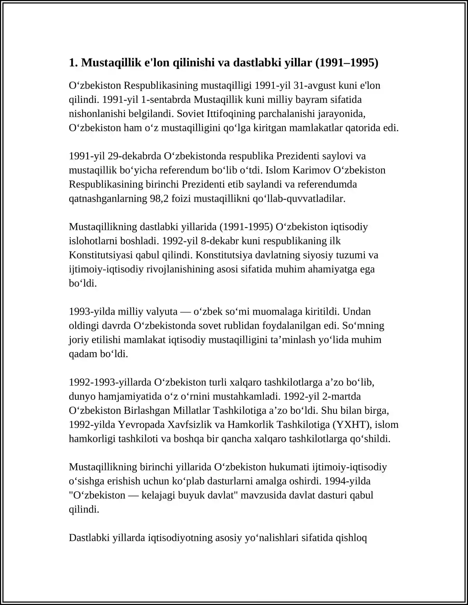 ÖZBEKISTONNING ENG YANGI TARIXI 3