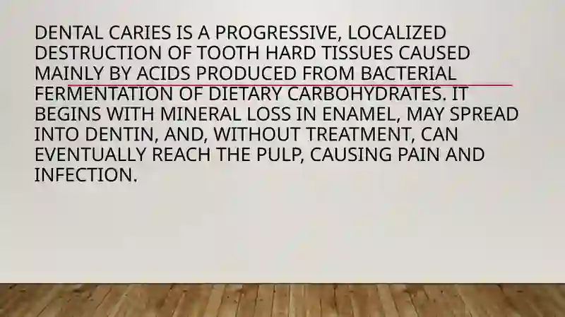 Dental caries 3