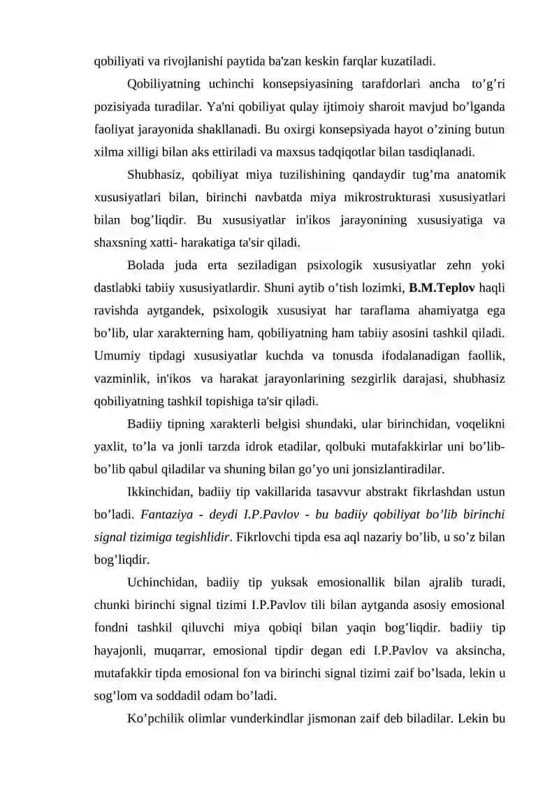 Qobiliyatlar borasidagi nazariyalar 3