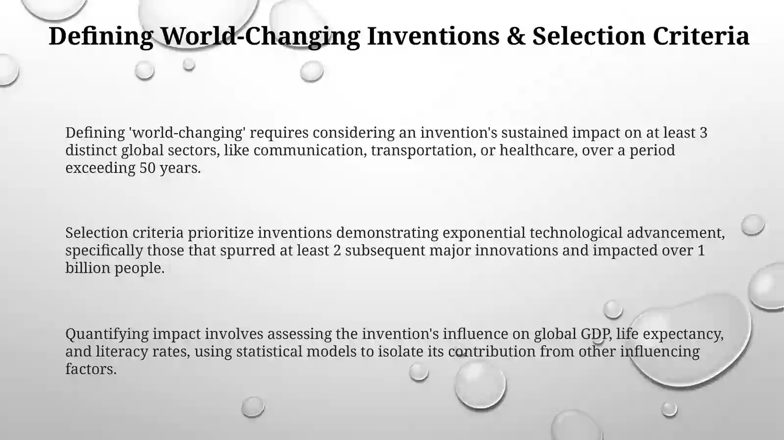 Inventions that changed the world 3