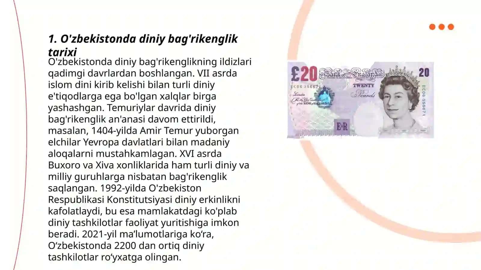 O'zbekistonda konfessiyalararo diniy bag'rikenglikning tarixiy tajribasi Baxtiyorova Dilfuza 3