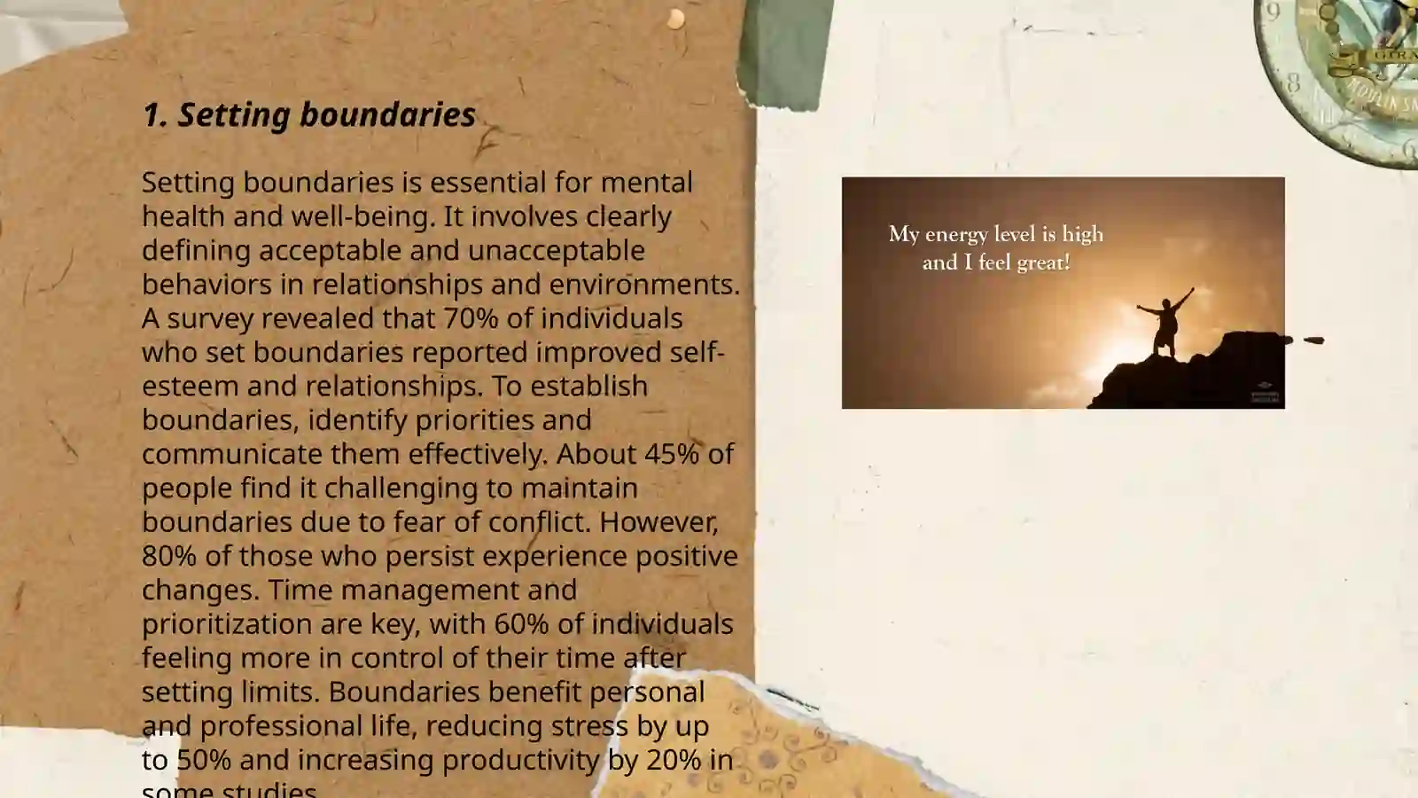 Setting boundaries 3