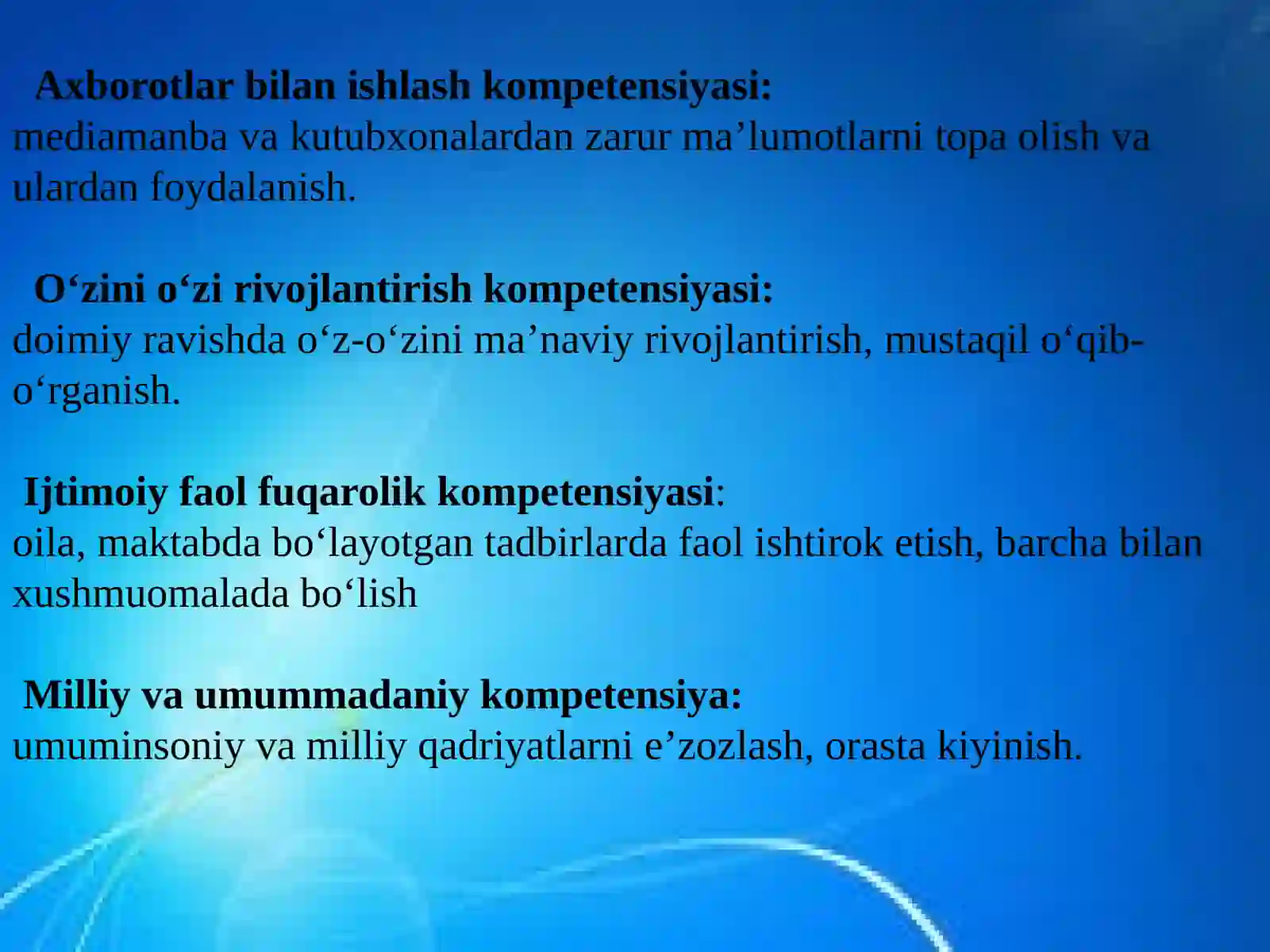 Sof va vazifadosh modal so‘zlar 3