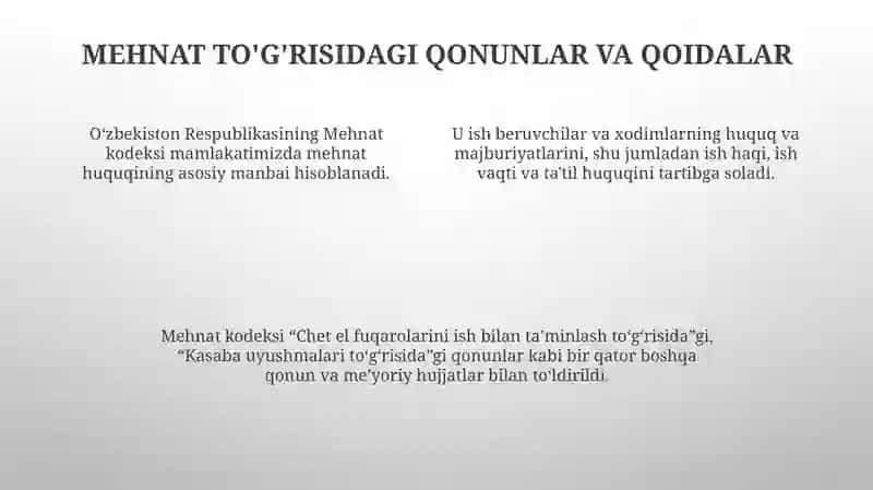 Oʻzbekistonda Mehnat Resurslari 3