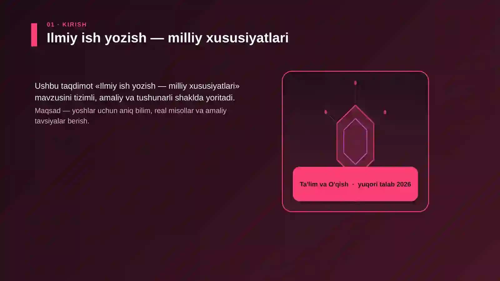 Ilmiy ish yozish — milliy xususiyatlari 3