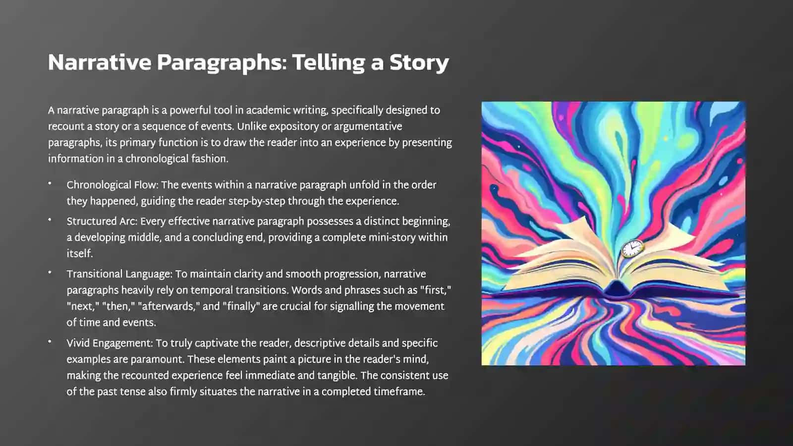 Academic Writing: Developing a Narrative Paragraph 3