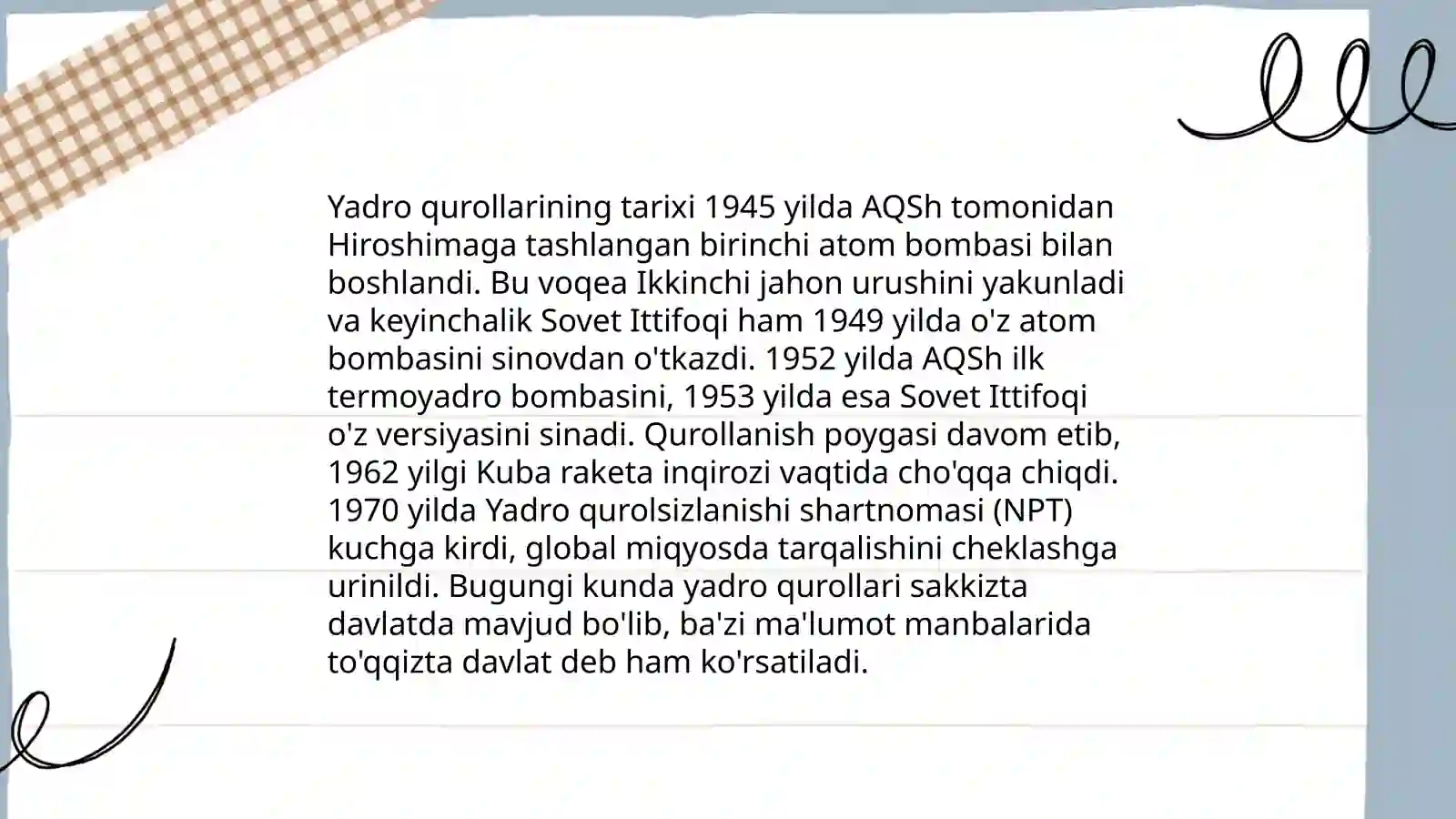 Yadroviy Qurol 3