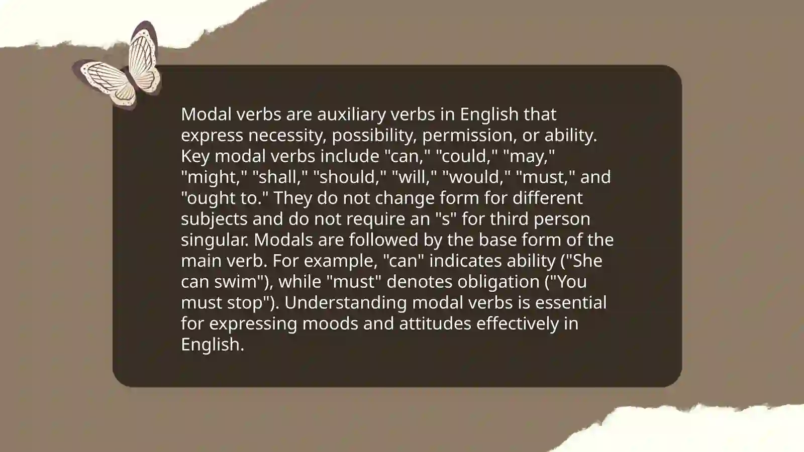 Modal Verbs 3
