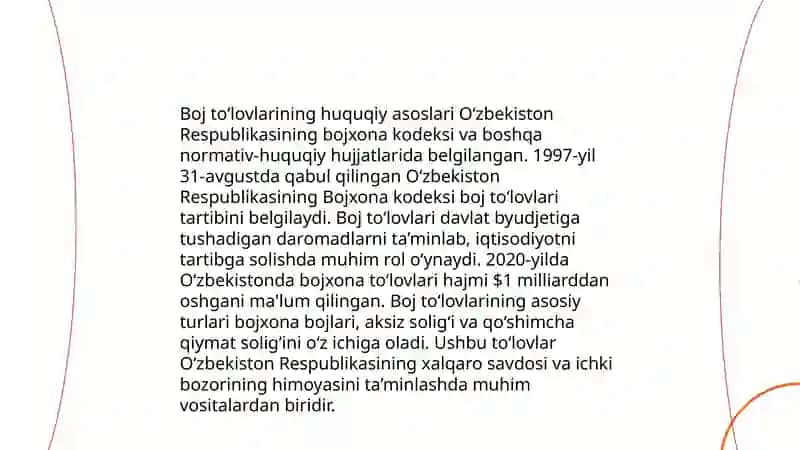 Bojhona to‘lovlari va ularning turlari 3