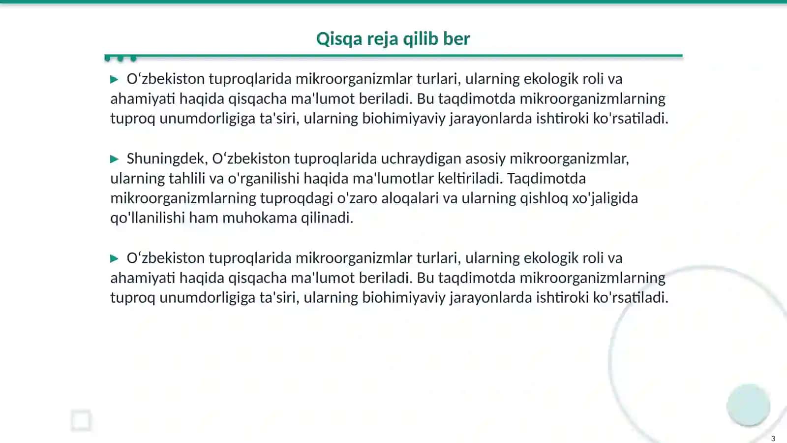 Oʻzbekiston tuproqlarida uchraydigan mikroorganizmlar 3