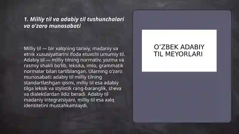 Milliy til va Adabiy til 3