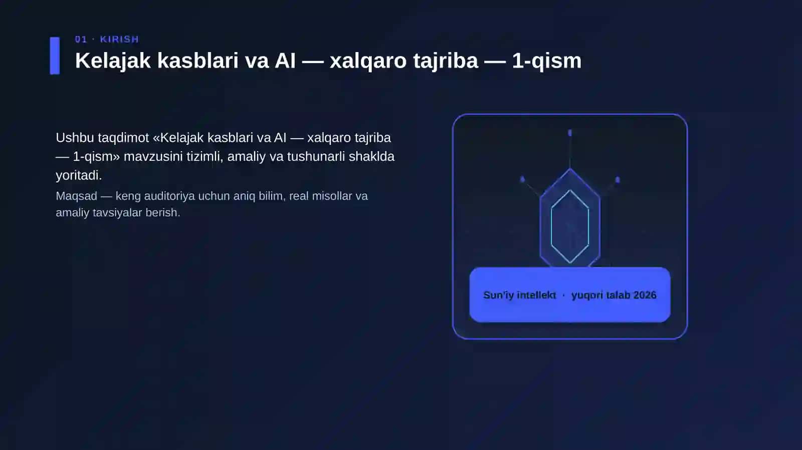 Kelajak kasblari va AI — xalqaro tajriba — 1-qism 3