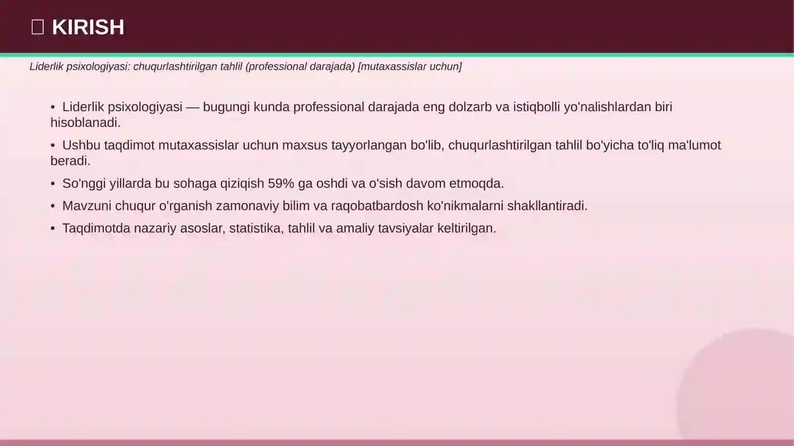 LIDERLIK PSIXOLOGIYASI 3