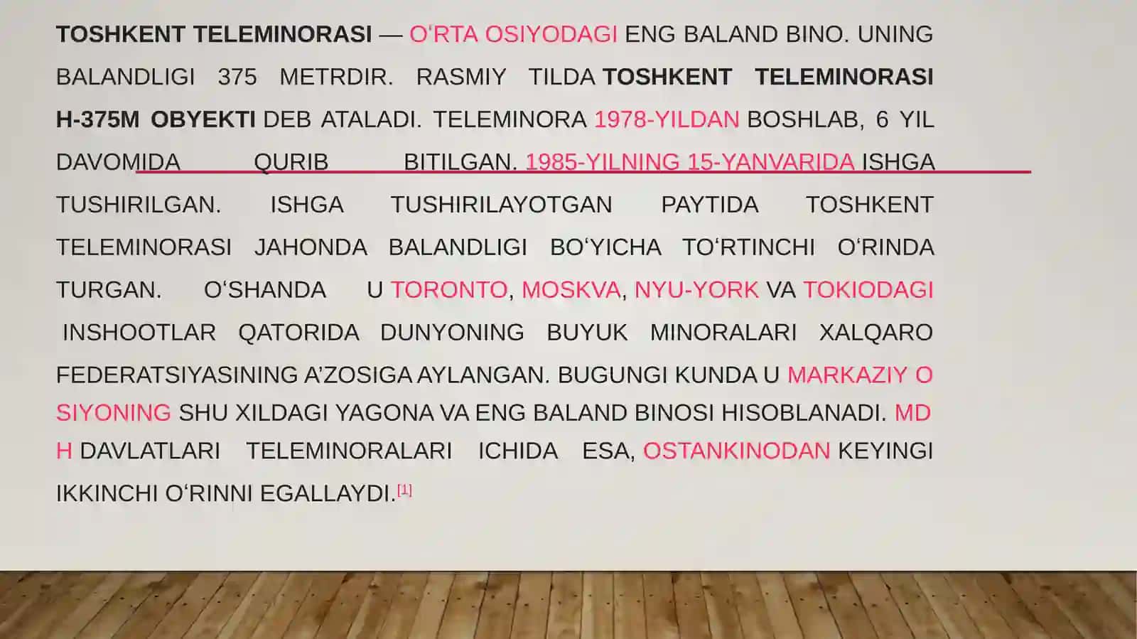 Toshkent teleminorasi 3