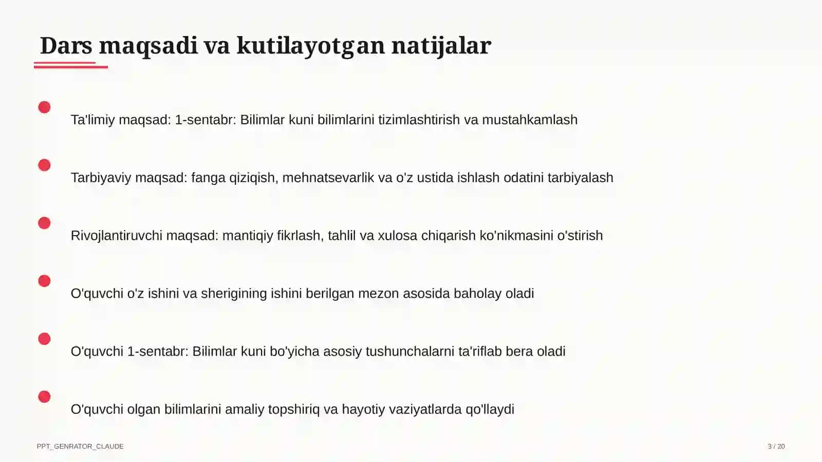 1-sentabr: Bilimlar kuni 3