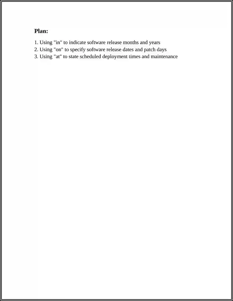 DESCRIBING COMPUTER SOFTWARE 3