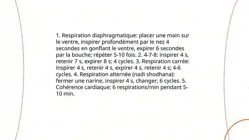Respiration Techniques for Stress Reduction 3