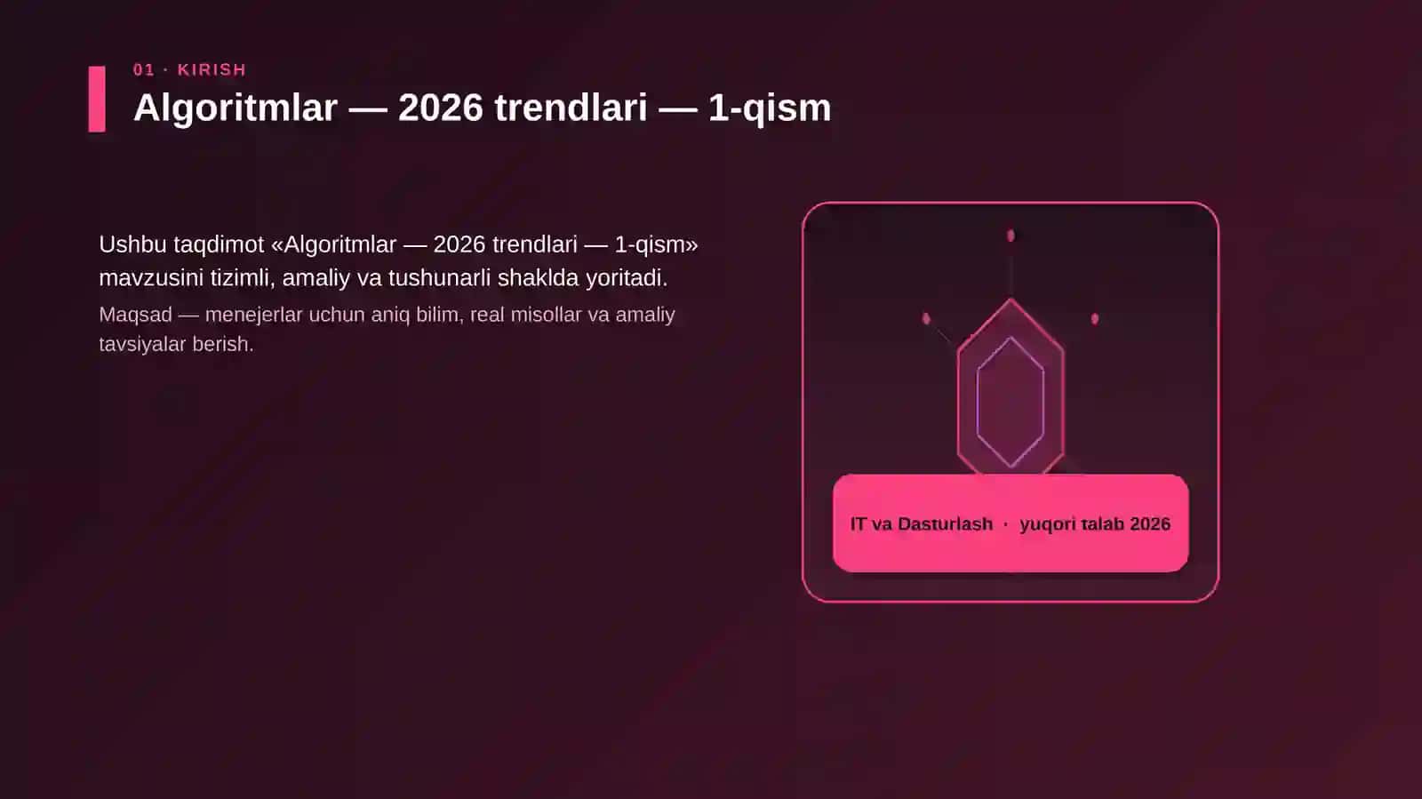 Algoritmlar — 2026 trendlari — 1-qism 3