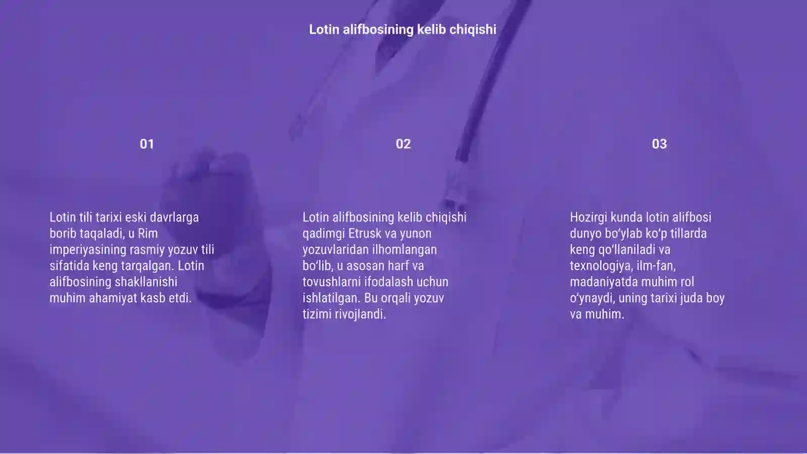 Lotin tili tarixi 3