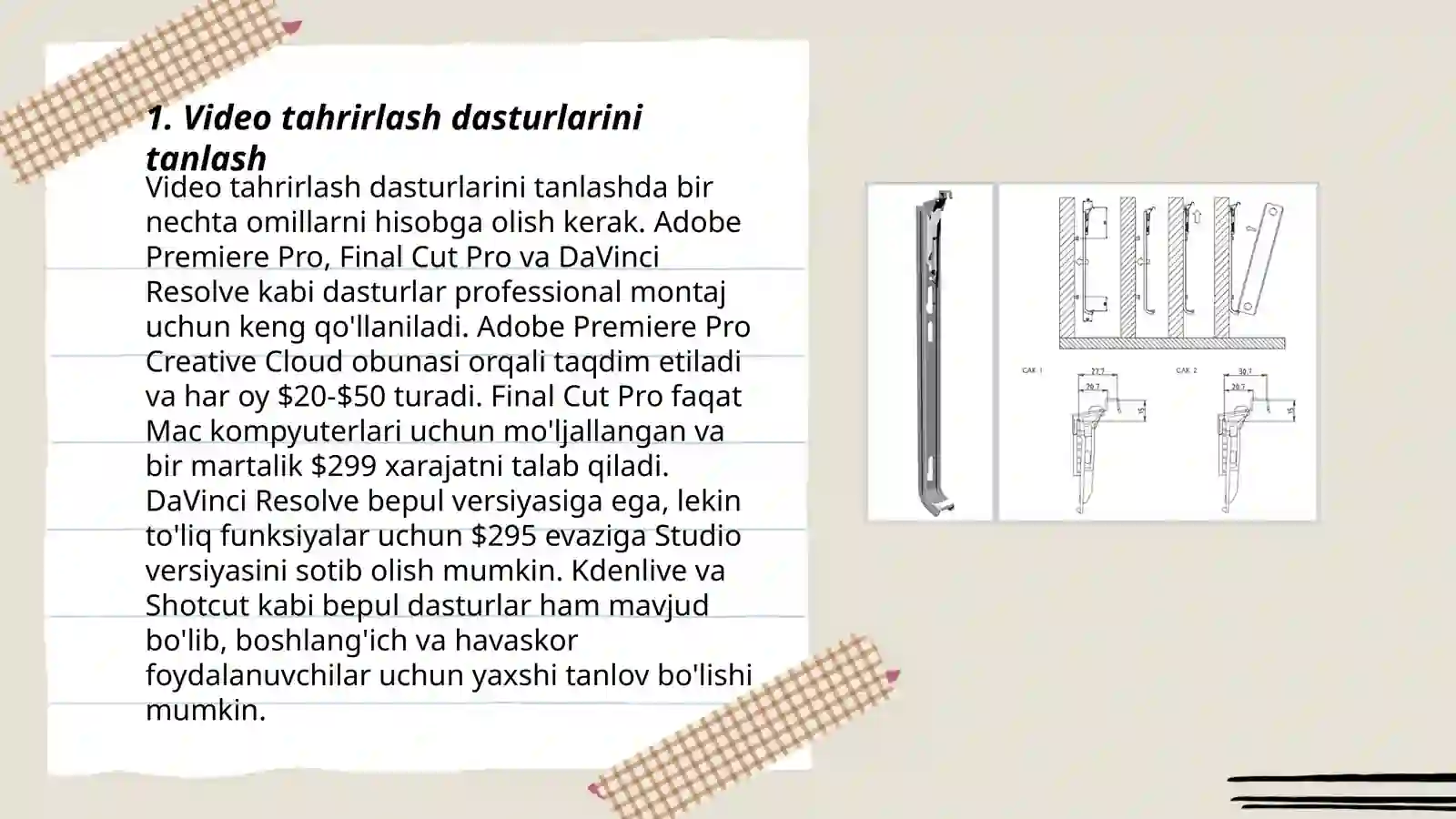 Vidyo montaj dasturlari 3