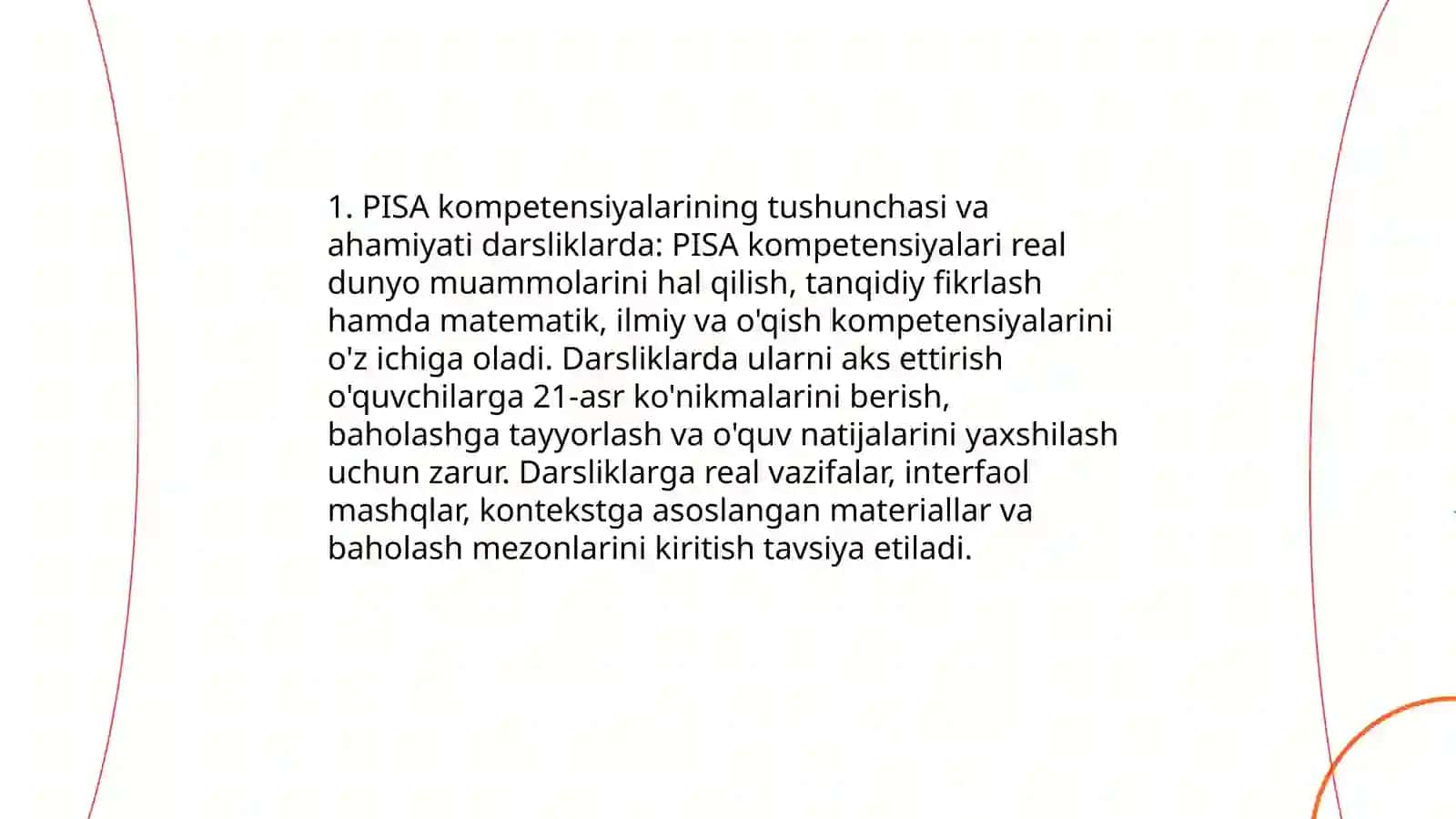 PISA kompetensiyalari va ularning darslikdagi aks ettirilishi 3
