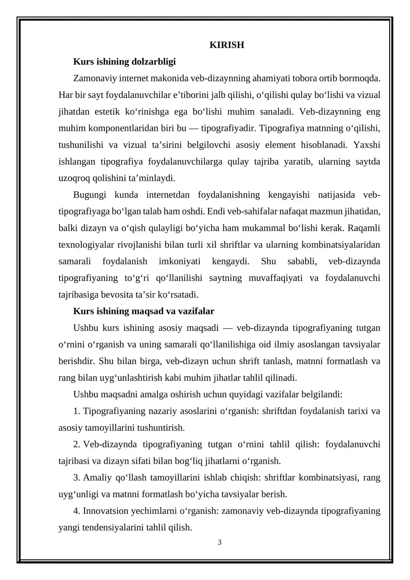 Veb-dizaynda tipografiyaning qo’llanishi 3