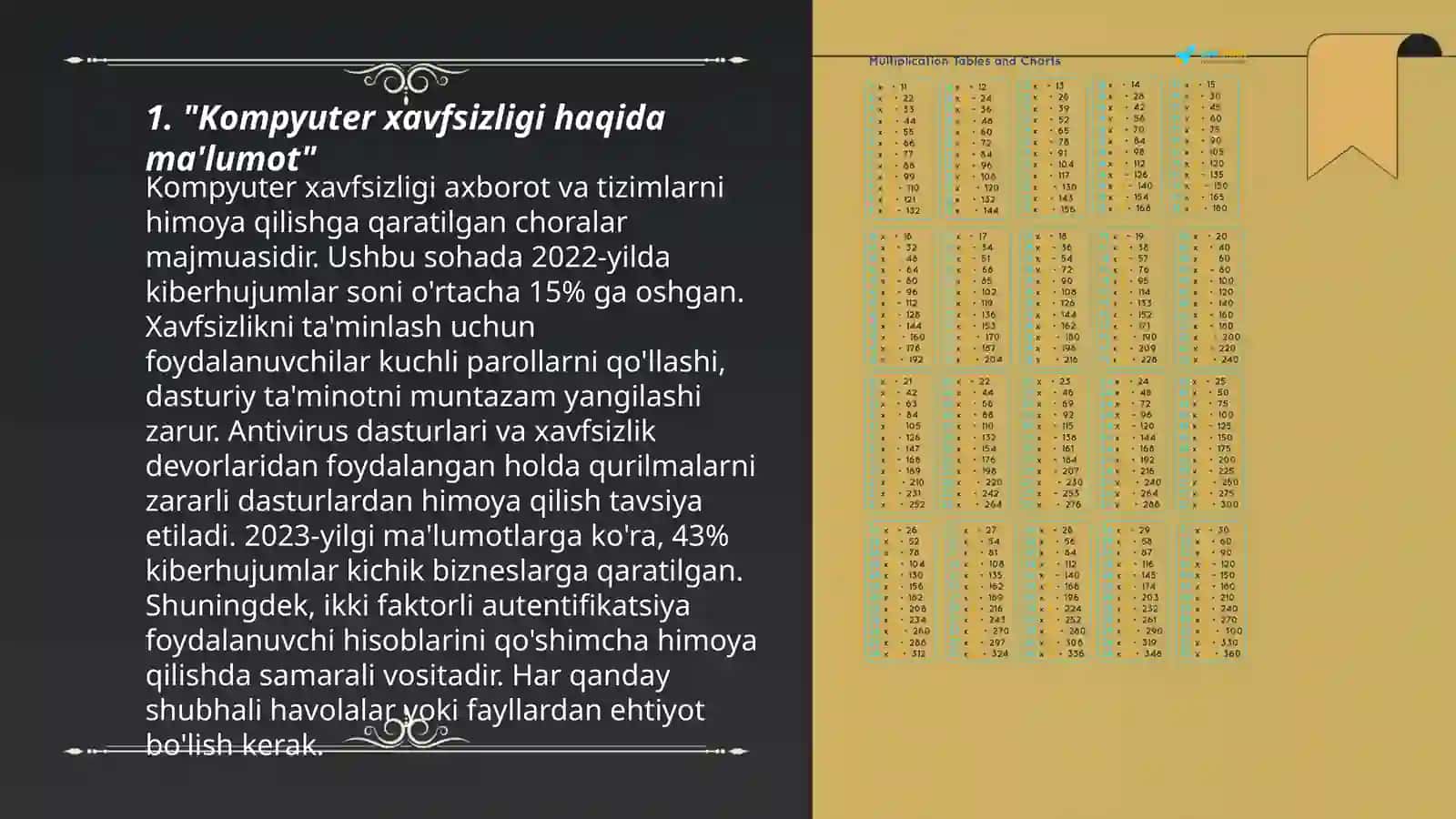 Texnologiya darslariga oid tarbiyaviy tadbirlarni tashkil etish 3