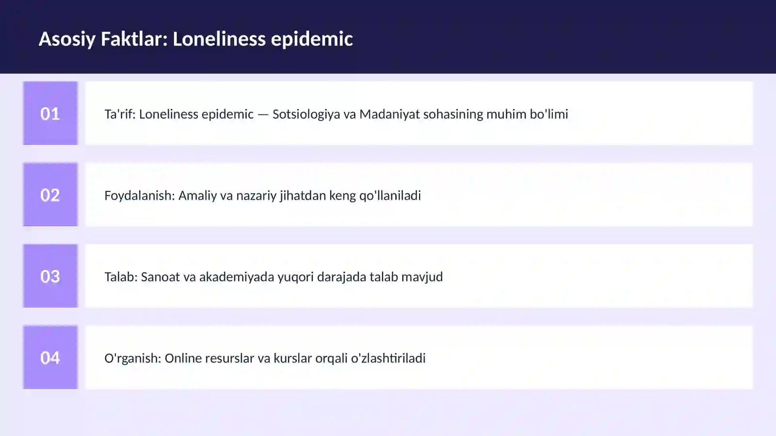 Loneliness epidemic 3