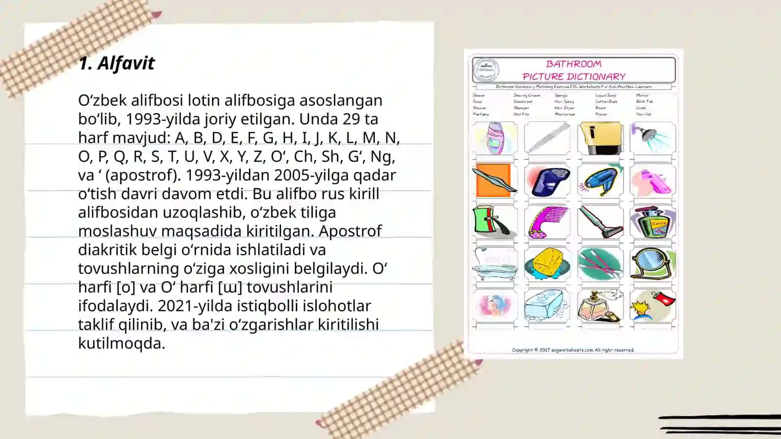 Ona tili darslari uchun yaratilgan o'quv lug'atlari 3