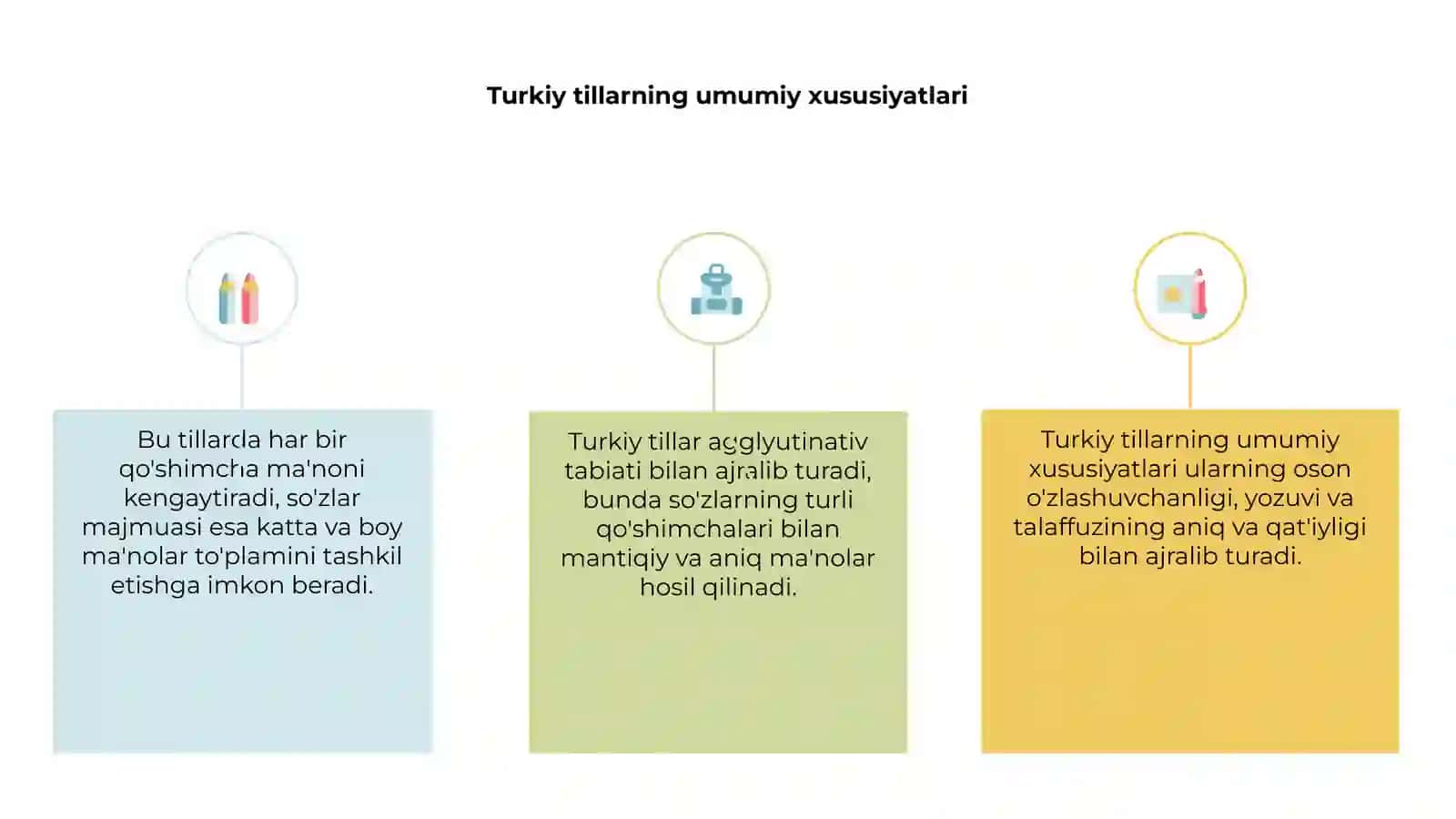 Turkiy tillarning agglyutinativ tabiati 3