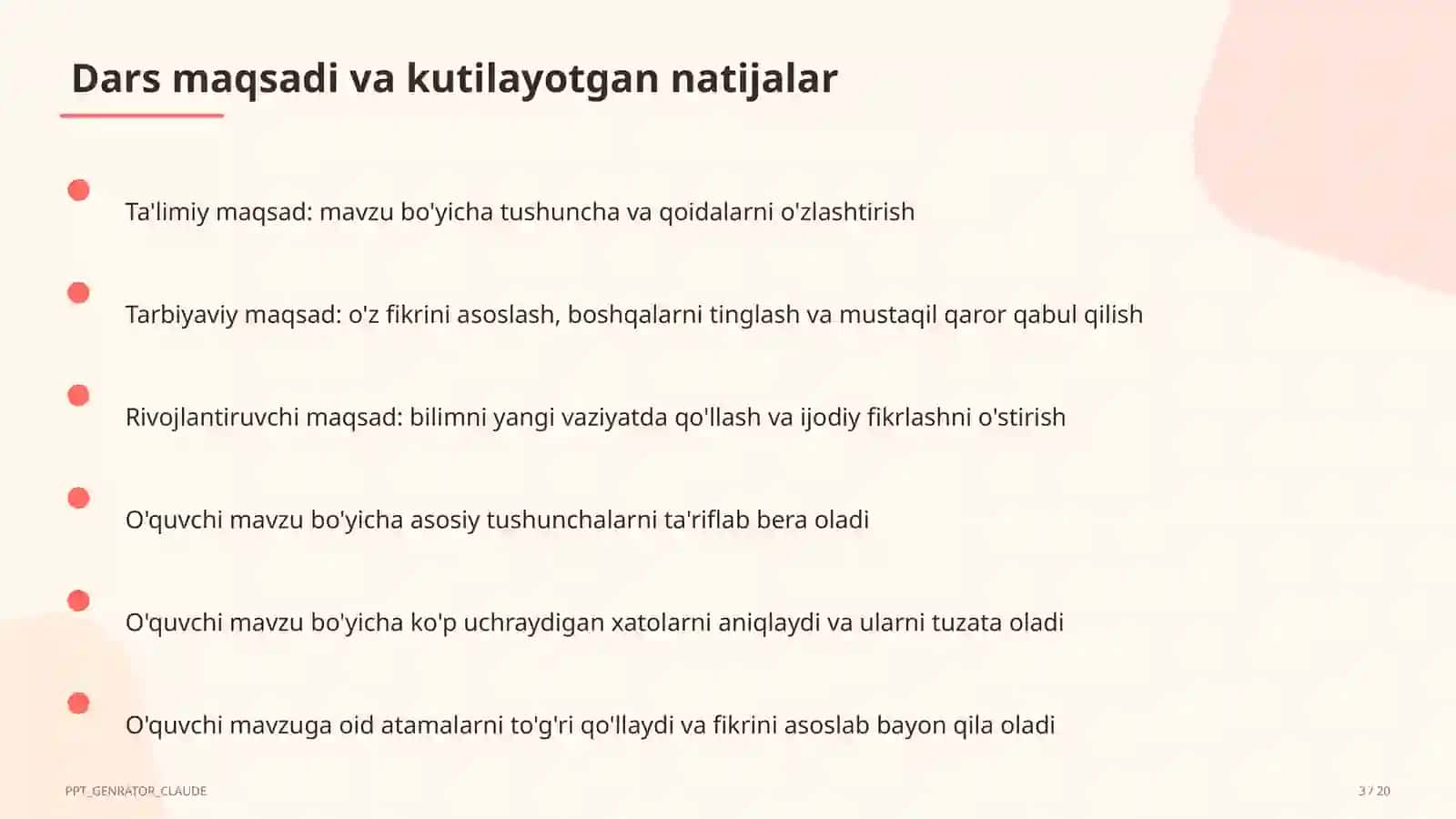 Boshlang'ich funksiya va integral (11-sinf) 1