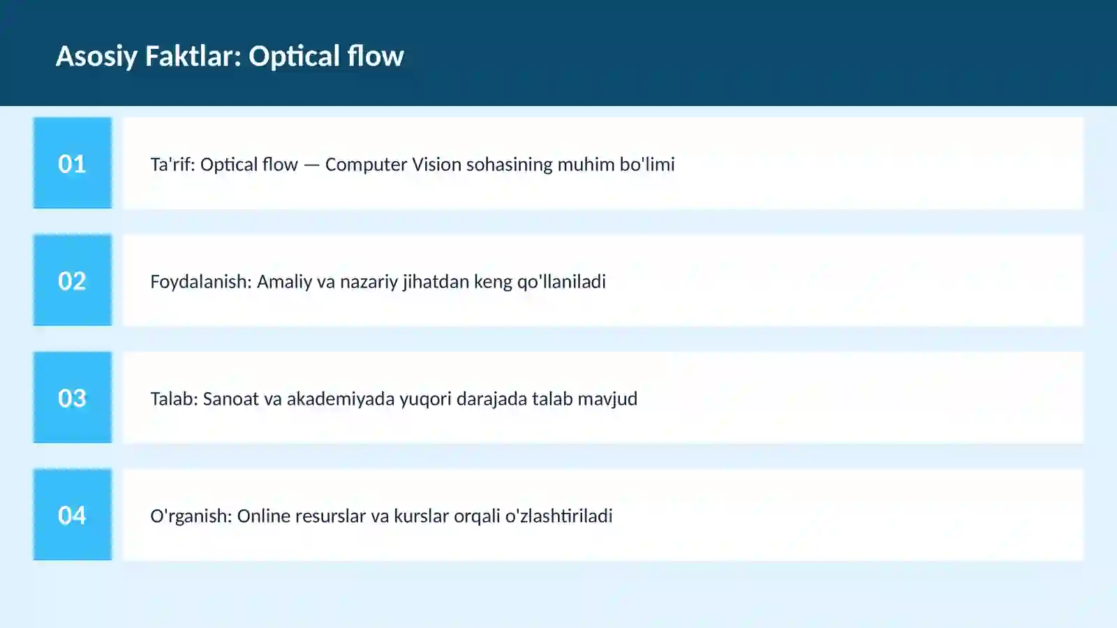 Optical flow 3