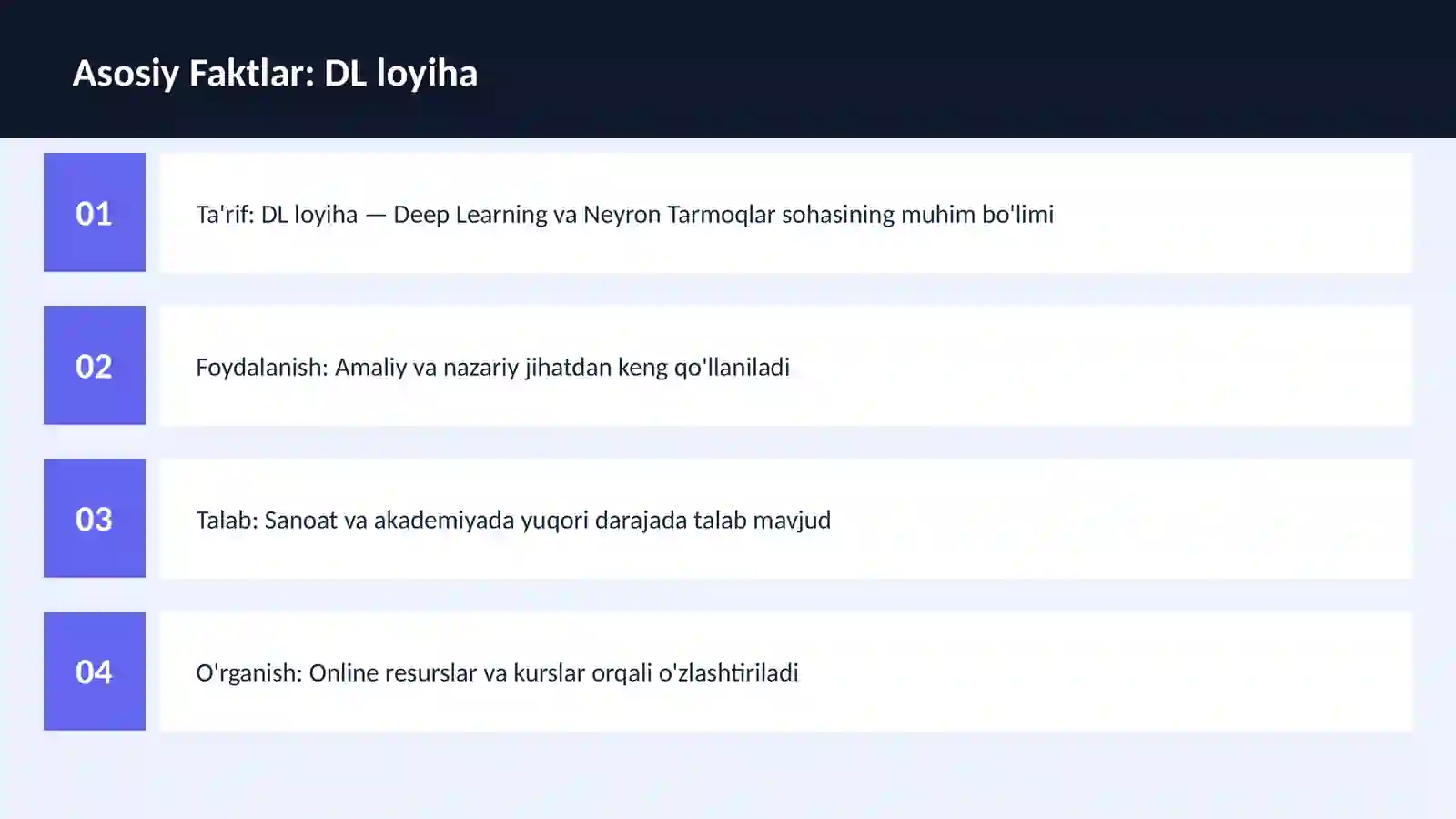 AI | DEEP LEARNING VA NEYRON TARMOQLAR 3