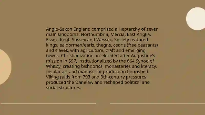 The historical background of Medieval and Renaissance England 3
