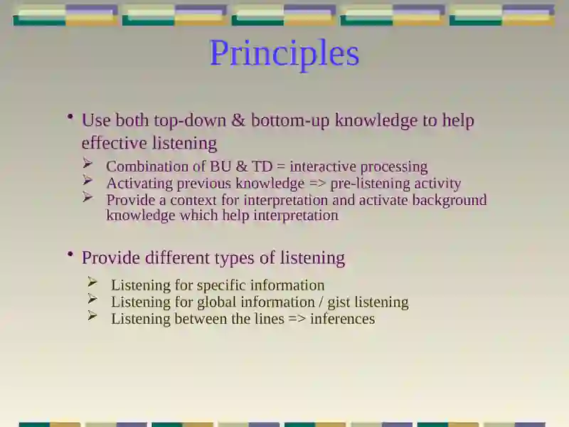 Modern technologies in teaching listening 3
