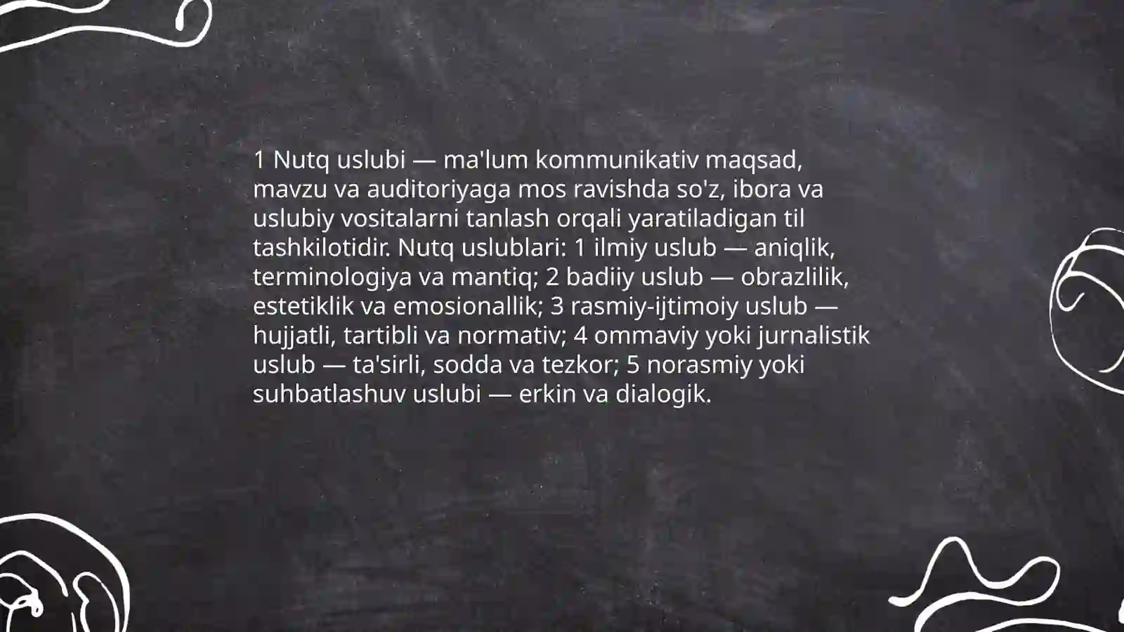 Nutq uslublari 3