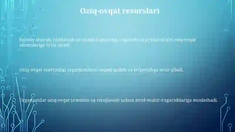 Organizmlarga tashqi muhit faktorlarning tasiri 3