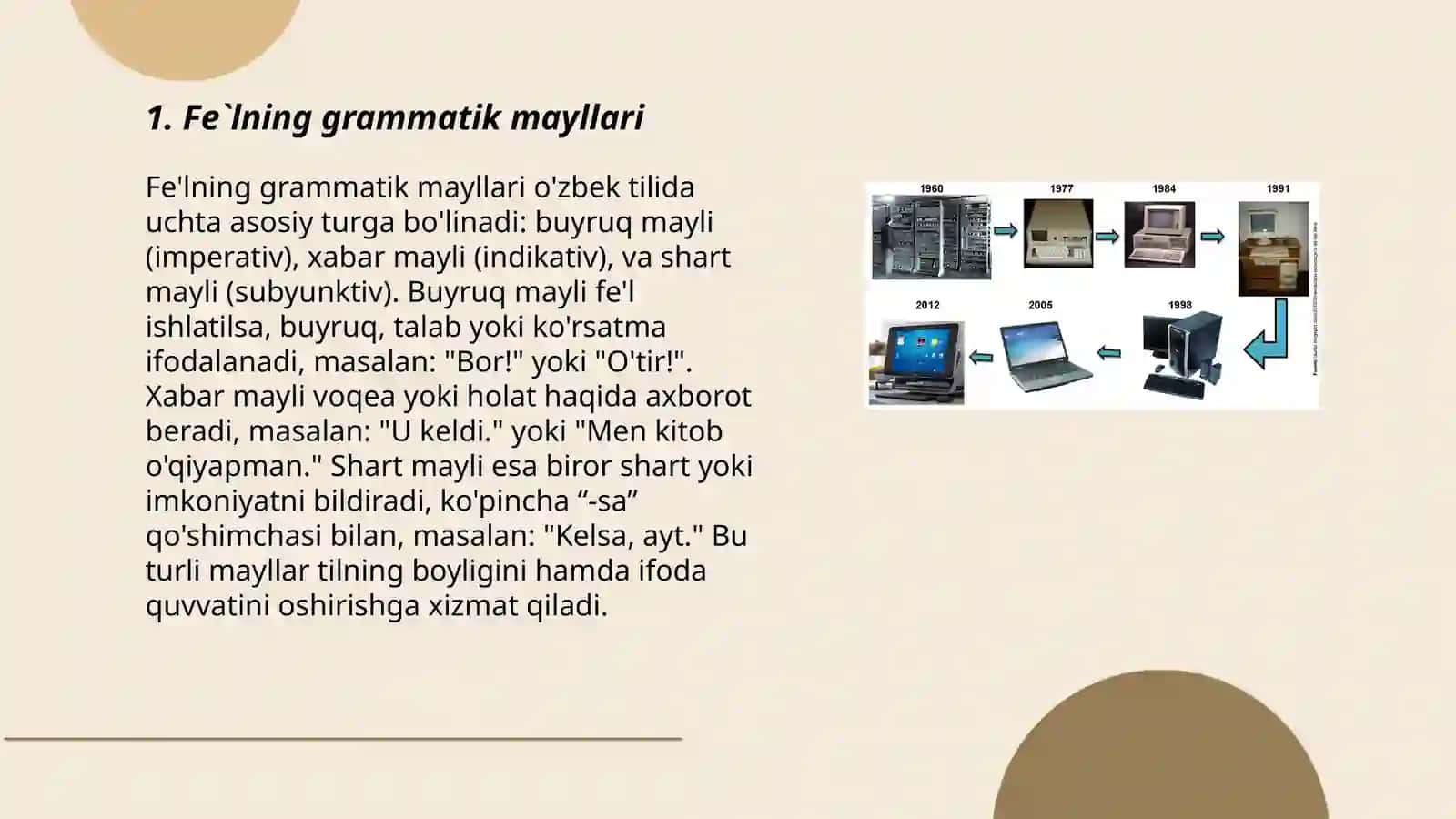 Fe`lning grammatik mayllari 3