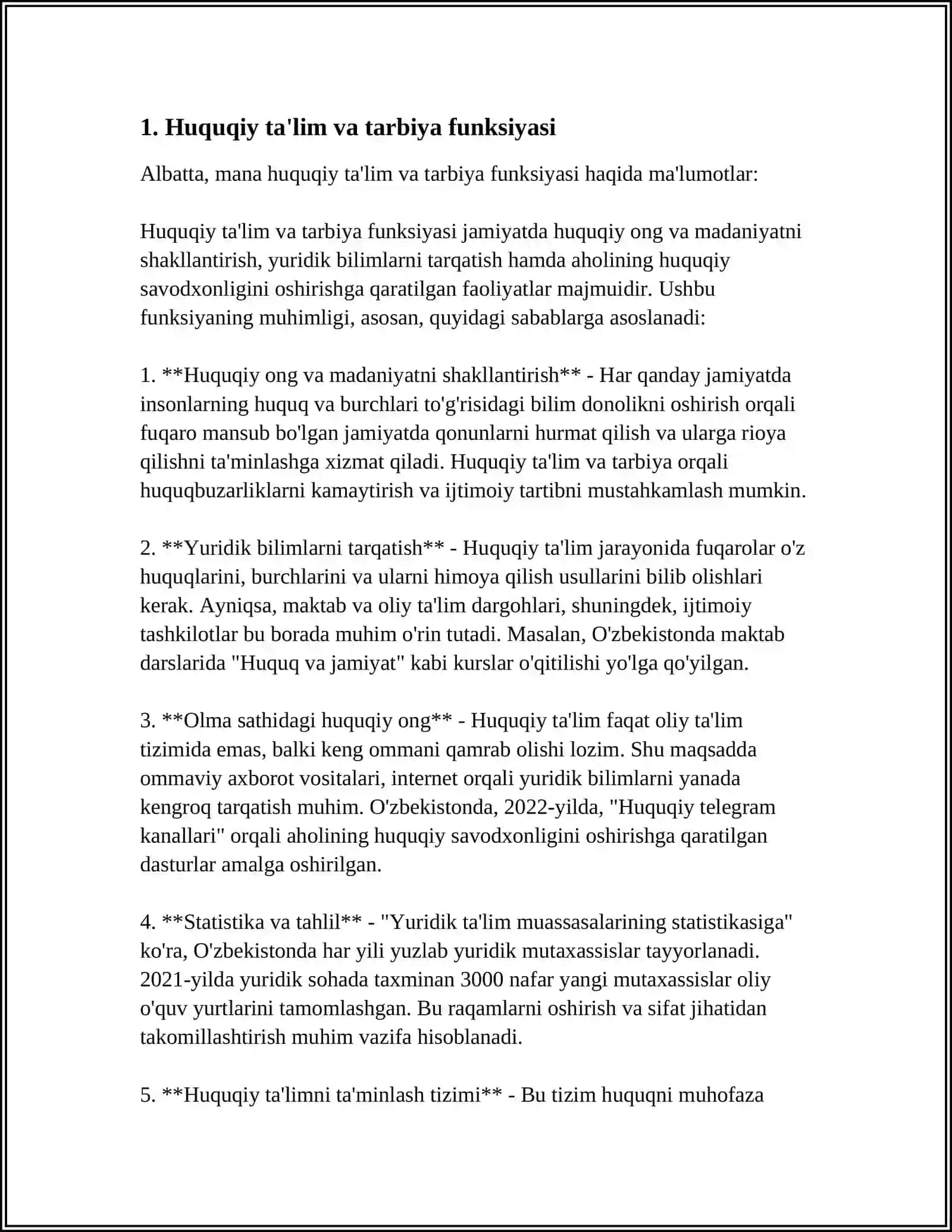 DAVLAT VA HUQUQ NAZARIYASI FANINING FUNKSIYALARI 3
