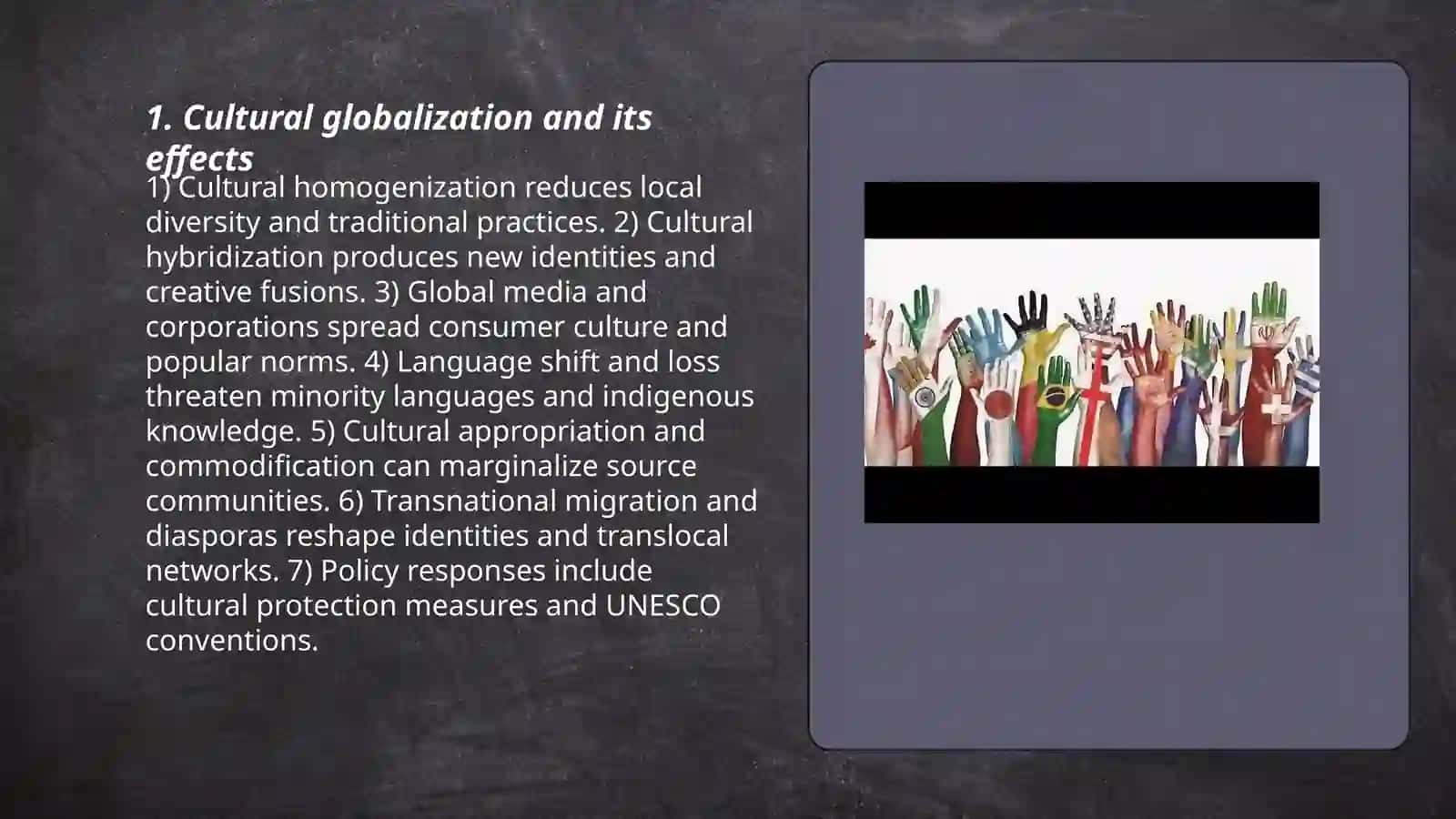 International culture 3