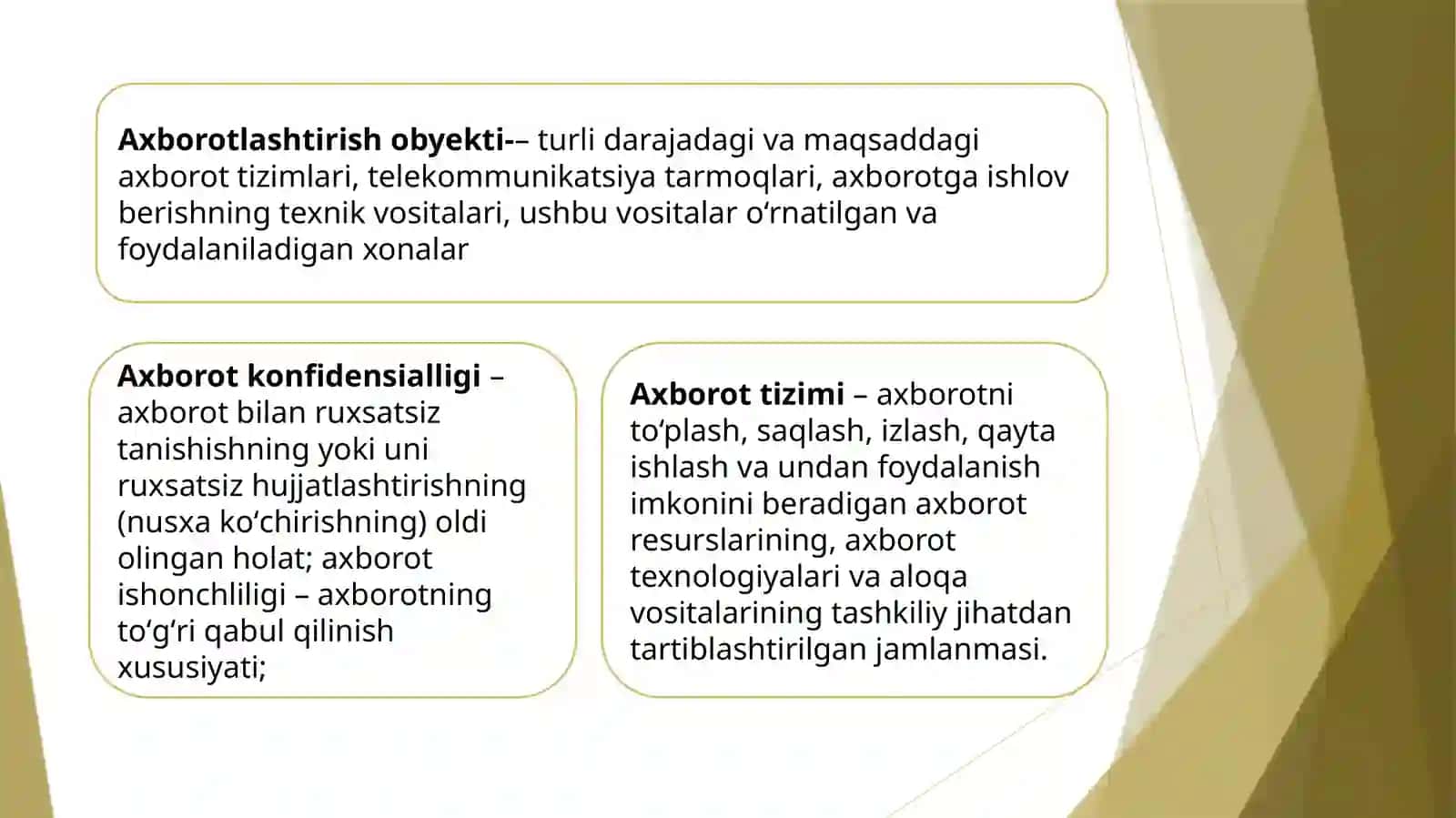 Tizimga kirishni boshqarish 3