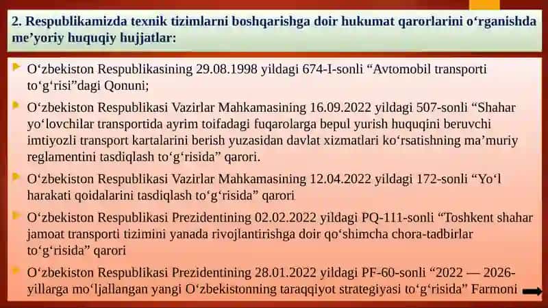 Texnik tizimlarni boshqarish fanining predmeti 3