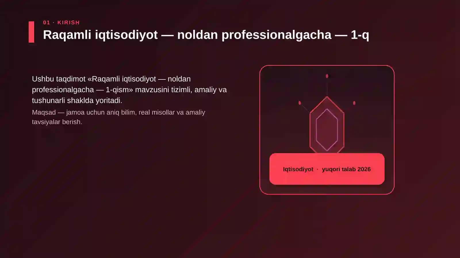 Raqamli iqtisodiyot — noldan professionalgacha — 1-qism 3
