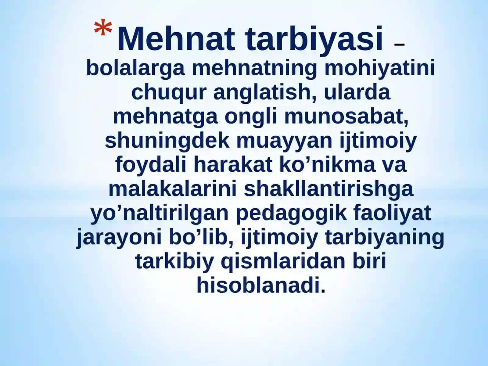 Maktabgacha ta'lim muassasasida mehnatni tashkil etish shakllari 3