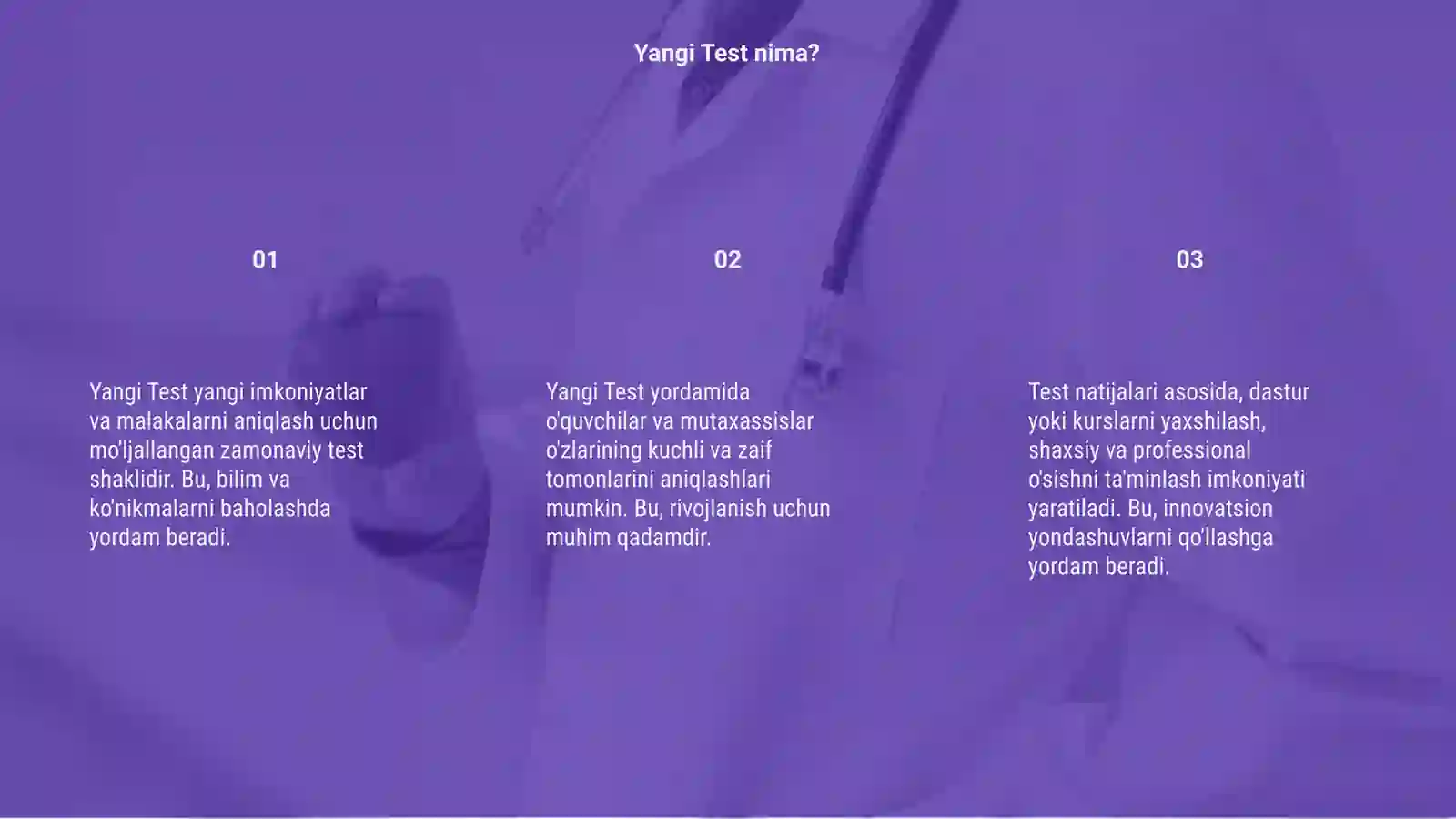 Yangi Test 3