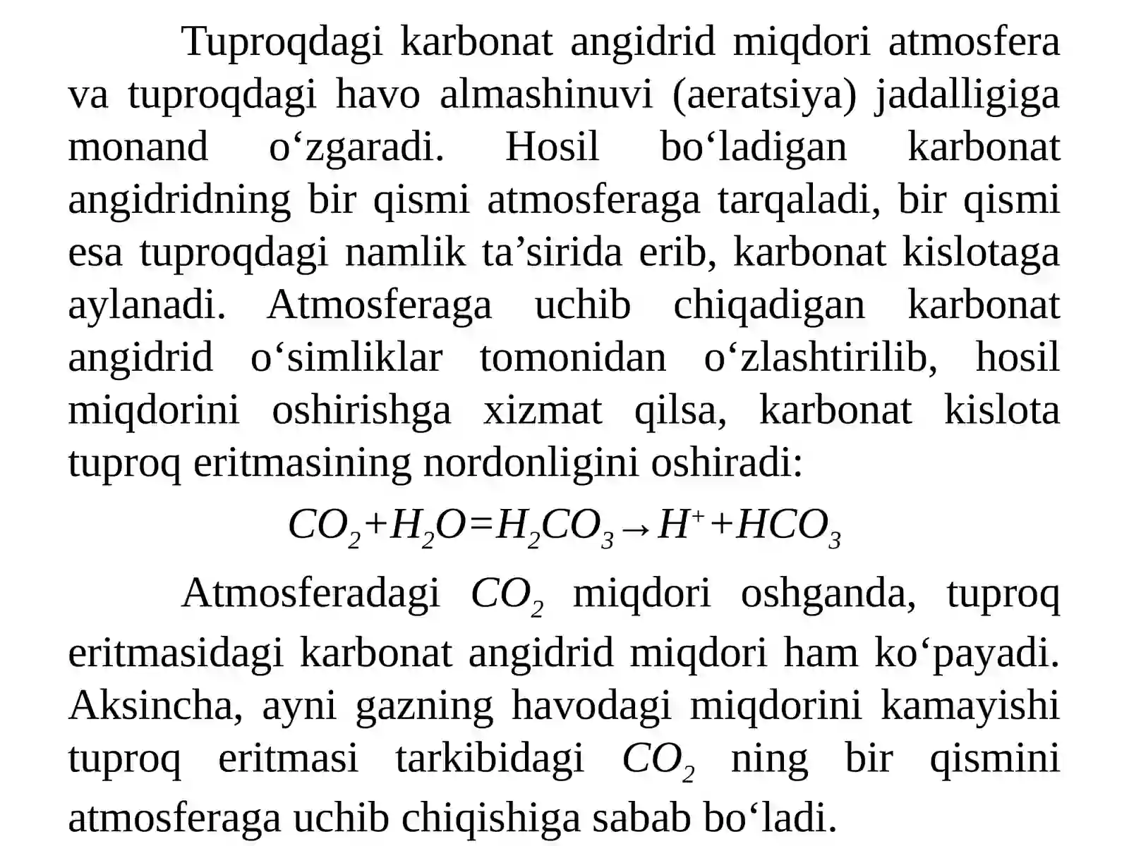 Tuproqning o’simliklar oziqlanishi bilan bog’liq xususiyati va o’g’it qo’llash bilan bog’liq xossalari 3