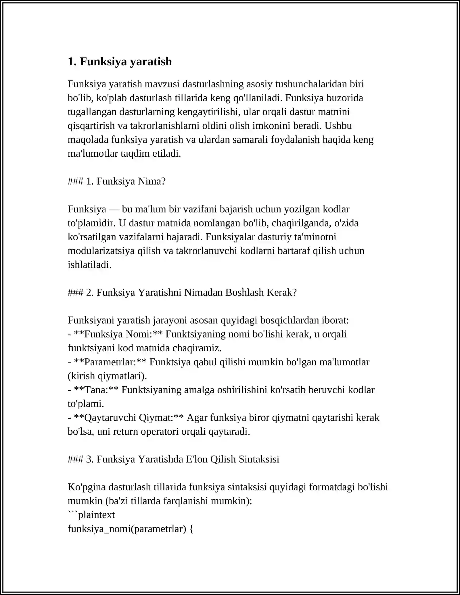PYTHON DASTURLASH TILIDA FUNKSIYALAR 3